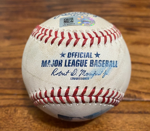 Astros game used - vs,